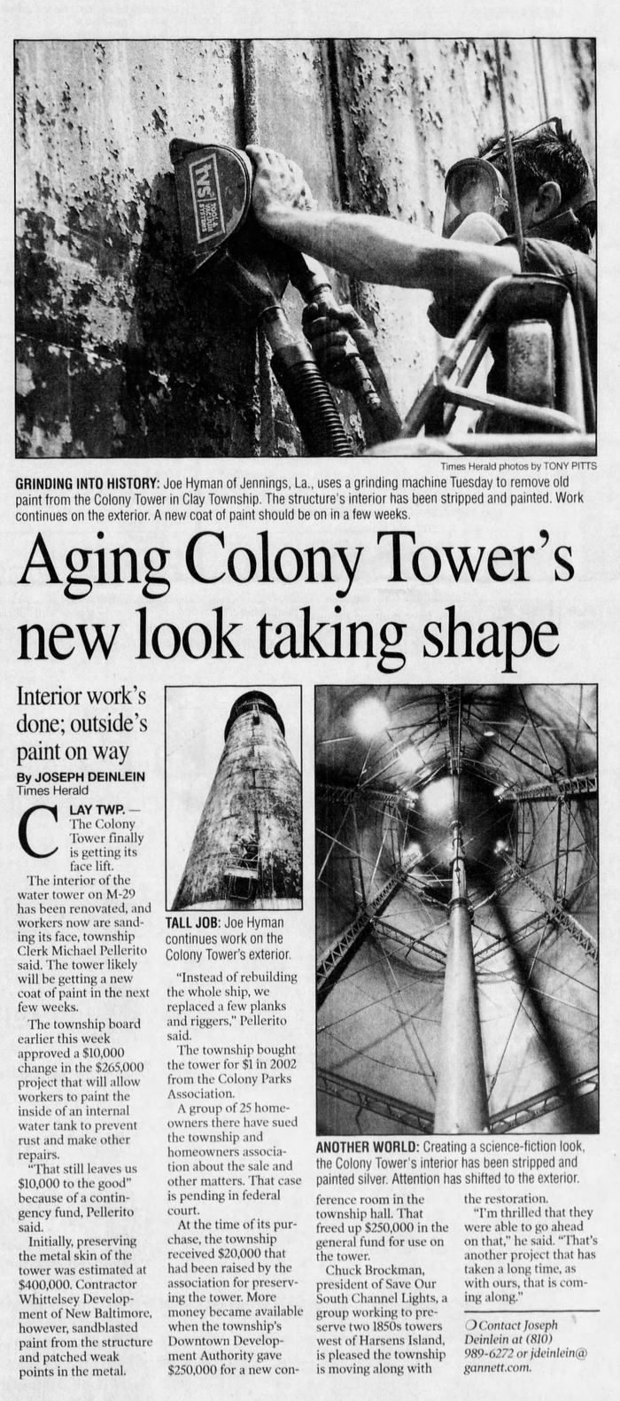 Colony Tower - May 20 2004 Article (newer photo)